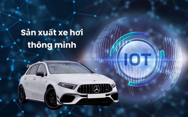 sử dụng công nghệ để sản xuất xe hơi