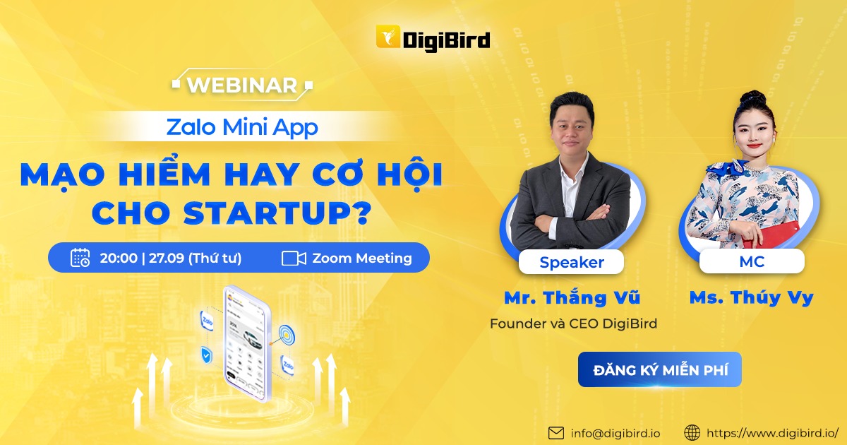 [RECAP] Webinar Zalo Mini App – Mạo hiểm hay cơ hội cho Startup 