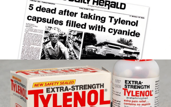 thuốc giảm đau tylenol năm 1982