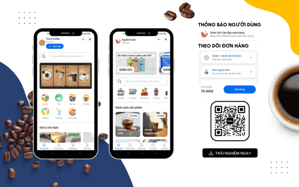 zalo mini app ngành F&B