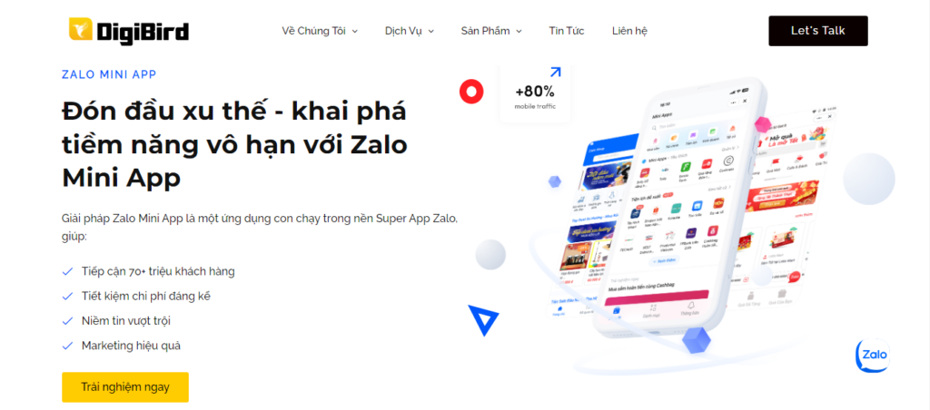 DigiBird Zalo Mini App