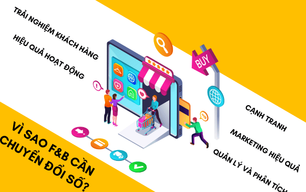 tại sao ngành F&B cần chuyển đổi số