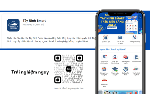 trải nghiệm tây ninh smart
